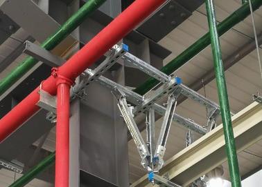 东台该抗震支架的整体式支吊架结构协调性好